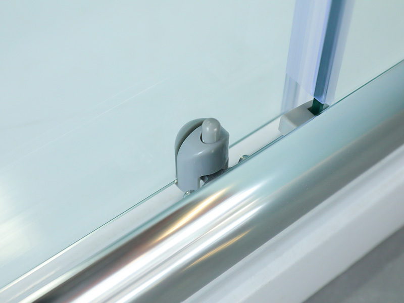 Kabina prysznicowa przesuwna SQ z podwójnymi otworami i kwadratową ramą Kabina prysznicowa przesuwna SQ z podwójnymi otworami i kwadratową ramą