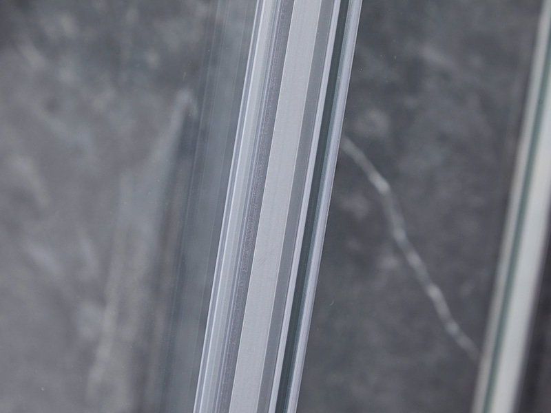 Przesuwna kabina prysznicowa z profilu aluminiowego SE Chrome do łazienki Przesuwna kabina prysznicowa z profilu aluminiowego SE Chrome do łazienki