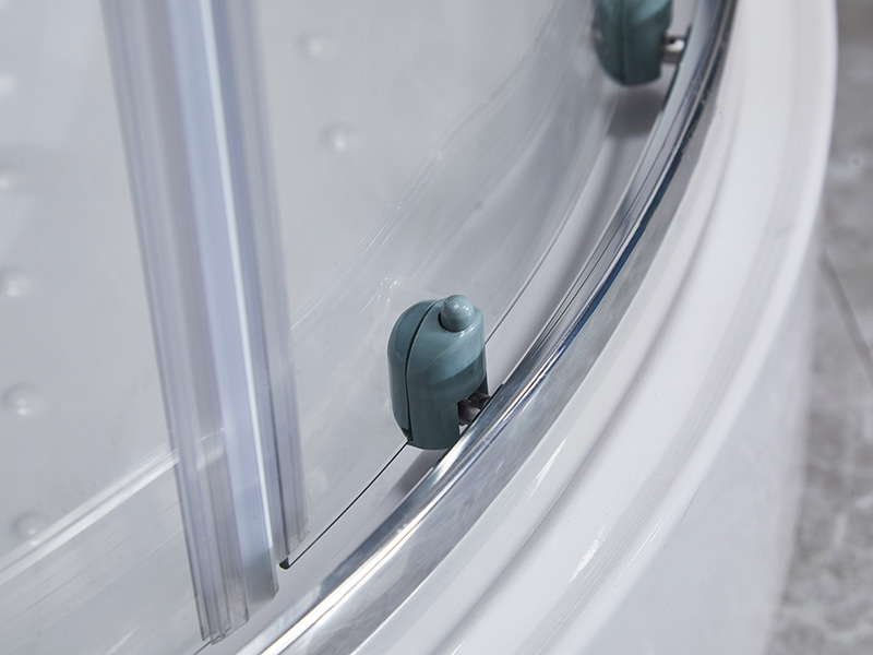 Przesuwna kabina prysznicowa z profilu aluminiowego SE Chrome do łazienki Przesuwna kabina prysznicowa z profilu aluminiowego SE Chrome do łazienki